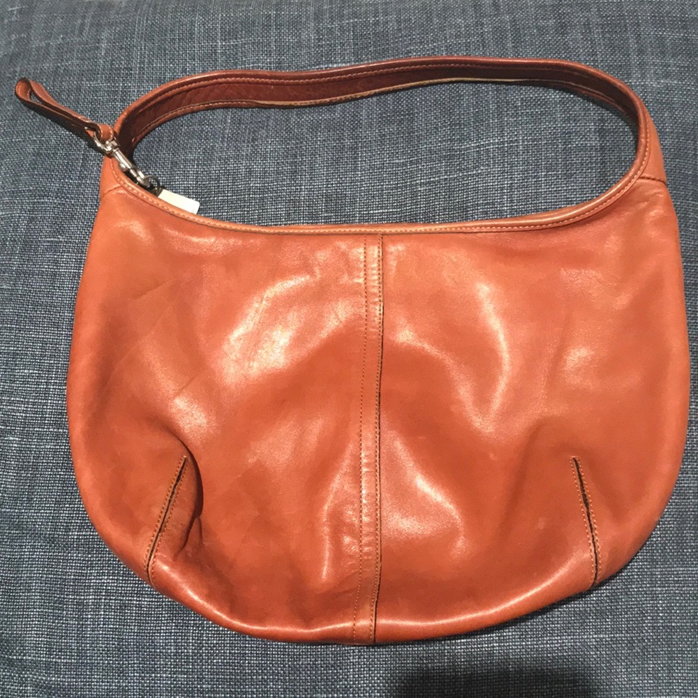 Coach leather bag. EUC